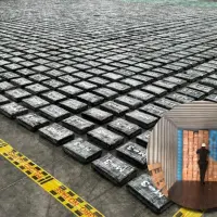 Imágenes de la gran incautación que hizo la Dirección Antinarcóticos en Puerto Antioquia. FOTO Policía Nacional.