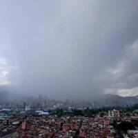 Hoy, desde el Dagrd, se anunció el inicio de una nueva temporada de lluvias en Medellín y el Valle de Aburrá. FOTO Jaime Pérez Munévar.