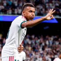 El delantero francés Kylian Mbappé atraviesa un gran inicio de temporada y ya apunta a conquistar su tercer Pichichi consecutivo. FOTO: @realmadrid