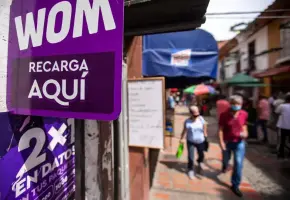 WOM cuenta con más de 6 millones de usuarios en Colombia. Foto: EL COLOMBIANO