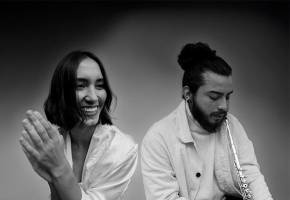 Mayra Ramírez y Andrés Herrera son músicos locales que se presentarán en Musicreando. Foto; Cortesía.