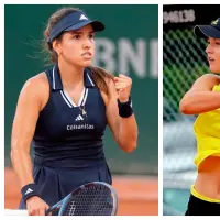 Camila Osorio buscará seguir avanzando en el Roland Garros este sábado frente a la rusa. FOTOS FEDETENIS Y GETTY