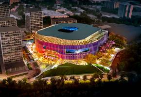 La Arena fue presentada es un proyecto de articulación entre el sector privado y las administraciones locales, con el objetivo de consolidar a Medellín y el sur del Valle de Aburrá en el panorama internacional. FOTO cortesía. 