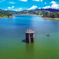 Al tener dos fuentes, la de Riogrande y La Fe (imagen), el suministro ya no será sectorizado, sino para toda la ciudad. FOTO Camilo Suárez