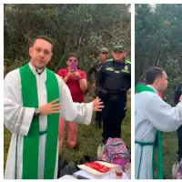 El padre Julián Andrés Maldonado podría perder su fuero religioso dentro de la Prelatura Apostólica Verbum Domini, a la que pertenece hace un año y medio, tras los hechos ocurridos en Alto de la Virgen el pasado domingo con unas monjas y la policía. FOTO: CORTESÍA