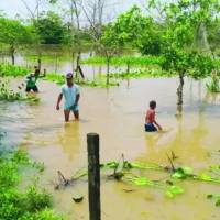 Urabá continúa padeciendo las emergencias por lluvias. Desde la Gobernación de Antioquia llegan nuevas ayudas. Imagen tomada de redes sociales.