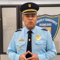 En la imagen, Luis Alberto Palacio, comandante de Tránsito de Rionegro. FOTO Alcaldía de Rionegro.