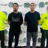En la foto, José Gregorio y Starlin Oswaldo Morgado Herrera, imputados por el crimen de alias “La Diabla”. FOTO Cortesía Fiscalía. 