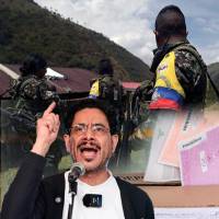 Un audio sería la prueba de cómo un disidente incita a votar por el candidato del Pacto Histórico, Iván Cepeda Castro. FOTO AFP Y EL COLOMBIANO