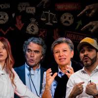Candidatos que llegan a primera vuelta presidencial el próximo 31 de mayo. Fotos: Colprensa y EL COLOMBIANO.