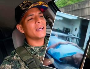 Para constatar su plena identidad, el cadáver de Naín Pérez Toncel (“Bendito Menor”) fue llevado a la sede de Medicina Legal de Barranquilla, a pesar de que su familia se opuso. FOTOS: REDES SOCIALES Y CORTESÍA INÉDITA