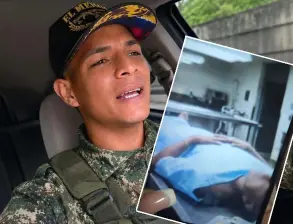 Para constatar su plena identidad, el cadáver de Naín Pérez Toncel (“Bendito Menor”) fue llevado a la sede de Medicina Legal de Barranquilla, a pesar de que su familia se opuso. FOTOS: REDES SOCIALES Y CORTESÍA INÉDITA