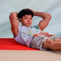 El antioqueño Tomás Mejía durante uno de sus entrenamientos antes de viajar para el Mundial Juvenil que se disputará en Filipinas. FOTO MANUEL SALDARRIAGA 