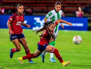 Atlético Nacional y el DIM estarán en la Liga Femenina, con el anhelo de alcanzar el primer título del torneo, que a ambos clubes le ha sido esquivo. FOTO JAIME PÉREZ 