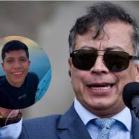 El presidente Gustavo Petro habló sobre la muerte de joven colombiano a manos de ICE. FOTOS: Colprensa y Redes sociales