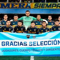 Álvaro Montero y Sebastián Villa fueron titulares en Boca por Copa Sudamericana ante O’Higgins. FOTO: X Boca Jrs