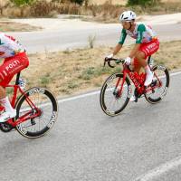 El pedalista colombiano competía para el equipo italiano Polti, uno de los mas tradicionales del pelotón internacional. Foto: tomada del Instagram de @germaangomez