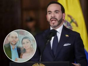 Alias Yolima fue capturada junto a otras 12 personas en seis allanamientos de Santa Marta y Ciénaga. FOTO: Colprensa / Tomado de X: @ABDELAESPRIELLA