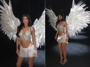 La presentación marcó el regreso de esta pieza emblemática, que no aparecía en la pasarela desde 2018. FOTO: Tomado de Instagram: @kyliejenner