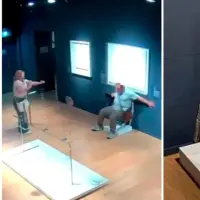 El museo compartió el hecho cometido por el turista como una forma de iniciar una campaña para tener conciencia sobre el valor del arte. Foto: Cortesía