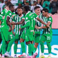 Atlético Nacional es uno de los equipos que muestra un gran rendimiento en el actual torneo. Con Diego Arias, sus jugadores han encontrado equilibrio. Foto Manuel Saldarriaga Quintero.