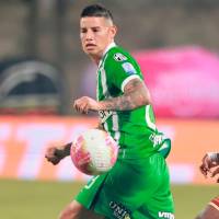 James Rodríguez fue inicialista contra Tolima en el estadio de Ditaires. Foto: Manuel Saldarriaga