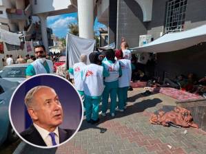 Mientras que Netanyahu dice que podría haber acuerdo con Hamás para liberar rehenes, en Gaza siguen en grave crisis por graves crisis en los hospitales que han sufrido por los ataques. FOTOS Colprensa