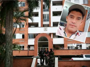 Juan Esteban Durango Pardo (“el Flaco” o “Choroto”) fue capturado en una urbanización vecina a la sede de la Séptima División y la Cuarta Brigada del Ejército, en Medellín. FOTO: CORTESÍA.