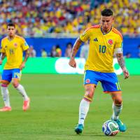El futuro de James Rodríguez podría estar en la Serie B italiana tras quedar como jugador libre. Viene de jugar en el Mundial de Norteamérica. FOTO: JUAN ANTONIO SÁNCHEZ
