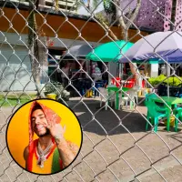 Así lucían al medio día algunos de los puestos de ventas cercanas al Atanasio Girardot. Los cerramientos impedían incluso la entrega de los productos por parte de proveedores. Según Ryan Castro y su equipo, el tema ya se solucionó. Este viernes un nuevo recorrido lo verificará. FOTO Mauricio Palacio y cortesía. 