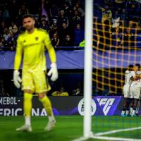 Álvaro Montero recibió el gol de Adson. FOTO: X VascodaGama