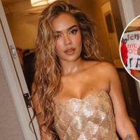 La artista Karol G fue vista con un nuevo look en un evento de su fundación en La Guajira. Fotos: @karolg y @concorafundacion