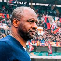 Patrick Vieira en su paso por Genoa. FOTO: Instagram officialpatrickvieira