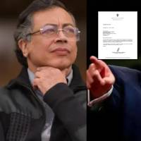 La carta fue dirigida a Trump y a otro embajador de su administración. FOTOS: Presidencia, Getty y Cancillería