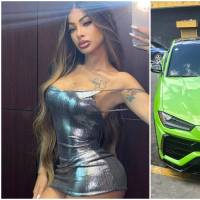 Yailin ‘La Más Viral’ fue capturada por la Policía Nacional de República Dominicana cuando se movilizaba por las calles de Santo Domingo Este. FOTOS: Tomadas de redes sociales @yailinlamasviral y @policiard