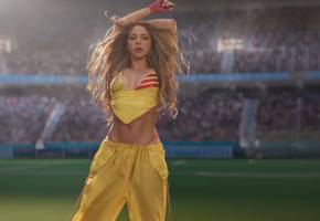 Shakira se convirtió en la reina de los mundiales con las canciones hechas para las copas de Sudáfrica 2010 y Norteamérica 2026. Foto: Captura video Dai dai. 