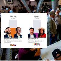 Abelardo De la Espriella (54,36%) e Iván Cepeda 805.652 (25,41%) lograron los dos primeros lugares de votación en Antioquia. FOTO CAMILO SUÁREZ - EL COLOMBIANO