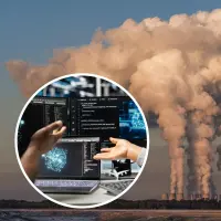 La inteligencia artificial podría reducir hasta 10% de las emisiones antes de 2030. Foto: Magnific