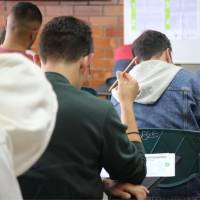 Más de 83.000 estudiantes fueron citados para las Pruebas Saber 11 este domingo. Foto: Colprensa.