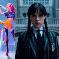 Las guerreras K-pop y Merlina fueron las dos producciones más vistas en la segunda parte de 2025. FOTO: Netflix