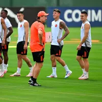 El técnico Néstor Lorenzo inició gira internacional para ultimar detalles de la lista definitiva al Mundial. FOTO AFP 