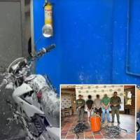 El operativo se realizó en el barrio Santo Domingo Savio de Medellín. FOTO: Cortesía