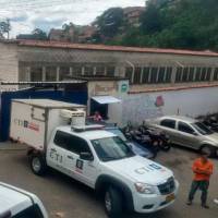 Este fue el colegio donde se presentaron los disparos el pasado 9 de septiembre. FOTO: Guillermo León Ospina Muñoz.