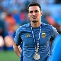El seleccionado argentino Lionel Scaloni ha ganado dos copas América y un Mundial. Foto: AFP