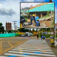 La alcaldía reseñó que actualmente este corredor es uno de los puntos de mayor tráfico en Rionegro, especialmente en las horas pico. FOTO: Cortesía