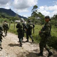 Este miércoles continúan en Concordia, suroeste de Antioquia, los operativos de control de la Policía y el Ejército Foto archivo: Manuel Saldarriaga Quintero