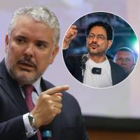 Expresidente Iván Duque calificó como vergüenza la negativa de Iván Cepeda a asistir a debates. Fotos: Colprensa y Getty Images