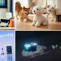 Las novedades en robótica e inteligencia artificial que se están presentando en el CES. FOTOS Europa Press y cortesía.