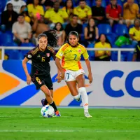 María Alejandra Baldovino es la goleadora del Sudamericano. El nuevo talento del fútbol femenino se lució ante Perú. FOTO cortesía fcf