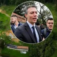 Aguas Vivas, ubicado en El Poblado, tiene una extensión de 142.000 metros cuadrados, de los cuales el 70% es suelo rural con restricciones de reserva forestal. Sebastián Gómez dice que Quintero quería cambiar su destinación. Ahora buscarán que sea un parque. FOTO Manuel Saldarriaga e imagen tomada de redes.
